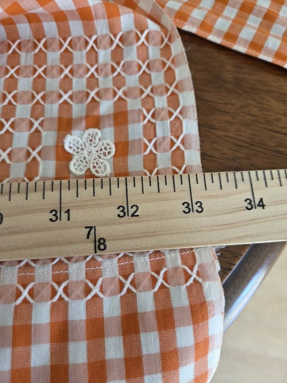 Handmade beautiful orange